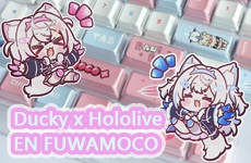 小-Ducky x Hololive EN FUWAMOCO鍵帽