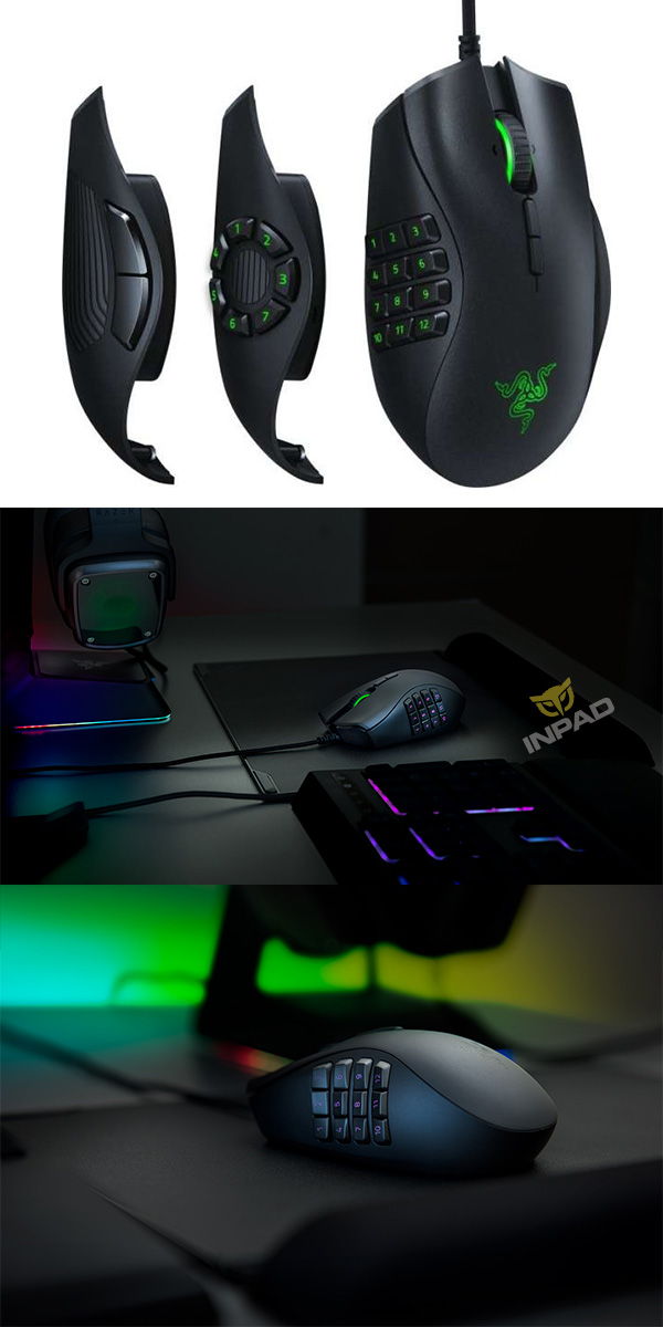 Razer 雷蛇Naga Trinity那伽梵蛇光學滑鼠_有線滑鼠_☆電競滑鼠_滑鼠|鼠 