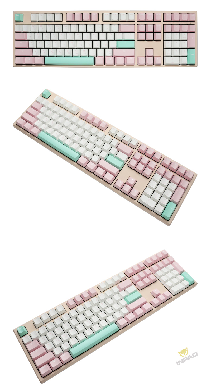 MOMO樣專用 Ducky Zero 9108 芝芝桃桃108鍵PBT機械式鍵盤CHERRY軸紅軸茶軸青軸中文