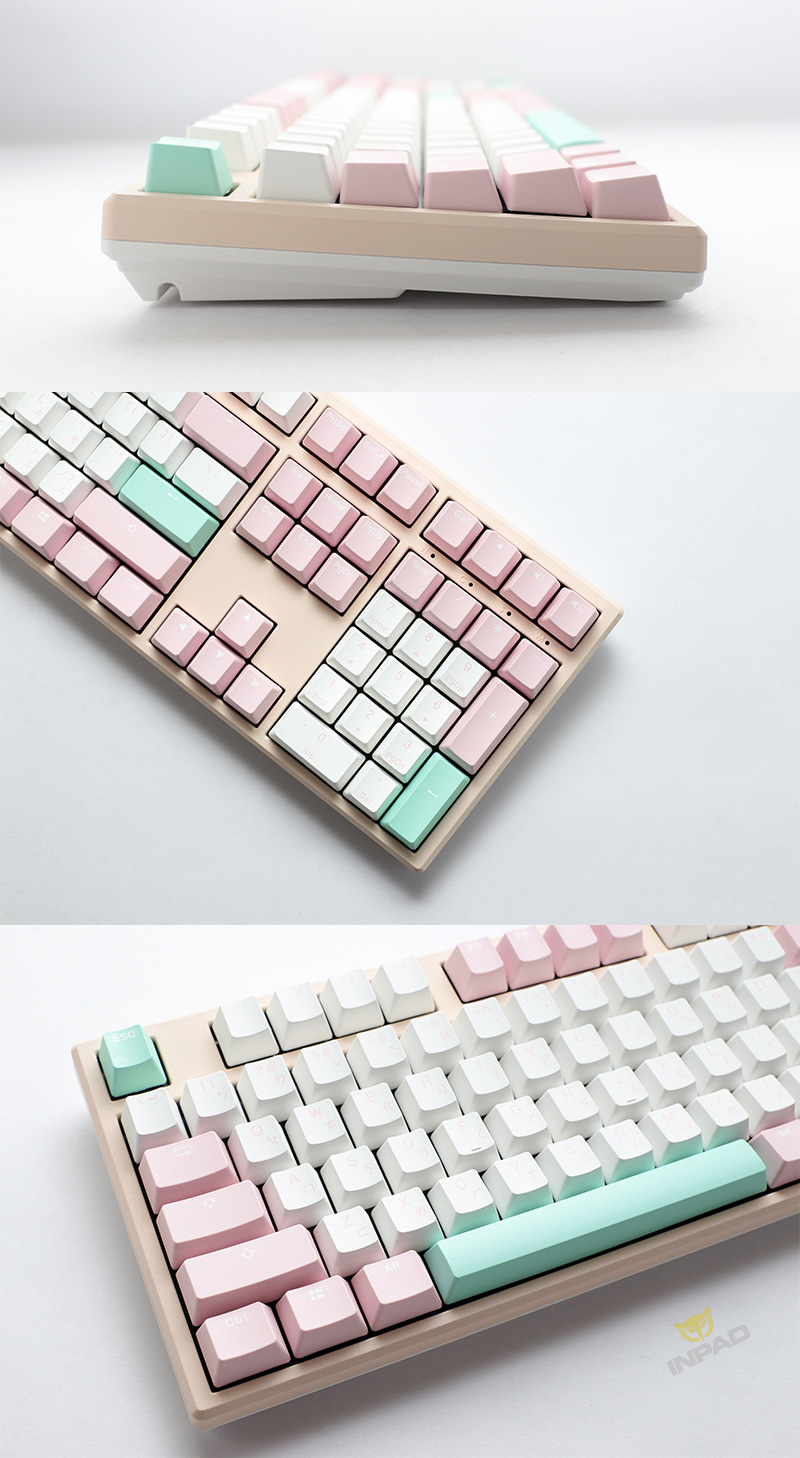 Ducky Zero 9108 芝芝桃桃108鍵PBT機械式鍵盤CHERRY軸紅軸茶軸青軸中文