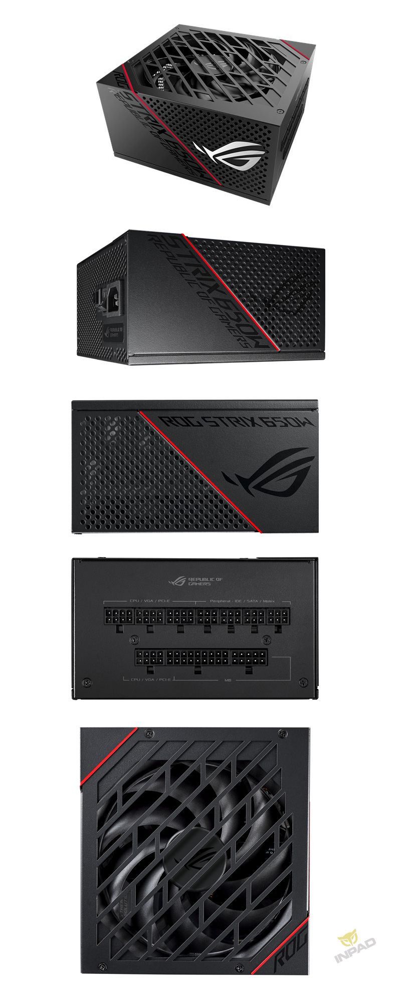 ASUS 華碩ROG Strix 650W 電源供應器金牌_全模組化_筆電|電源供應器_機 