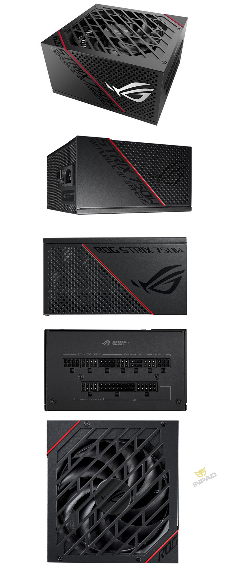 ASUS 華碩ROG Strix 750W 電源供應器金牌_全模組化_筆電|電源供應器_機