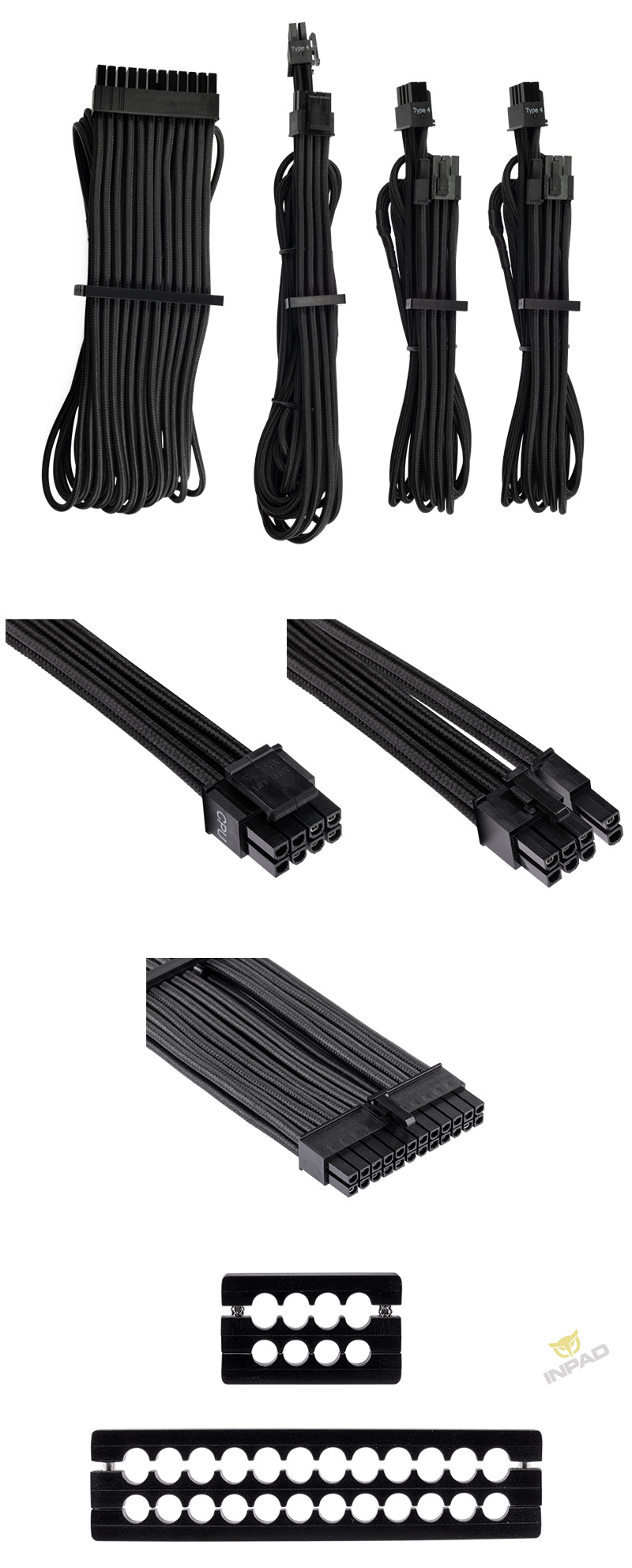 Corsair 海盜船模組電源編織線小全套新版多色可選 主機板電源線 轉接頭 組裝用線 整線工具 線材 工具 轉接設備 Corsair 海盜船模組電源編織線小全套新版多色可選 主機板電源線 轉接頭 組裝用線 整線工具 線材 工具 轉接設備