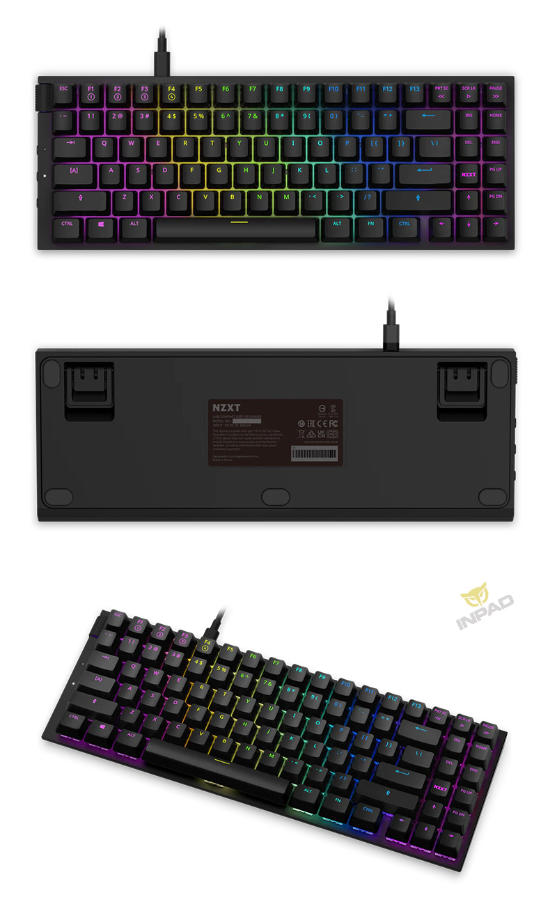 NZXT Function Mini TKL 60% RGB模組化熱插拔機械式鍵盤 黑色白色_有線_★機械式鍵盤_鍵盤|鍵帽|鍵盤周邊 ...