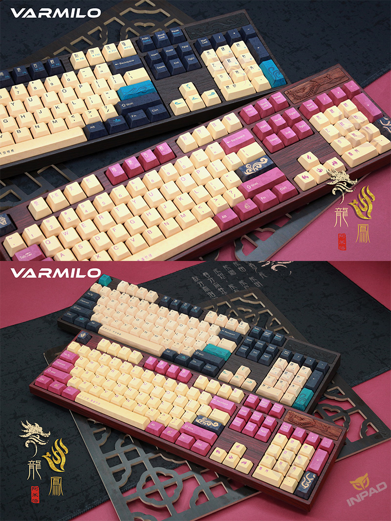 [鍵盤] 新年的喜氣 — Varmilo 龍鳳呈祥 雛菊黃