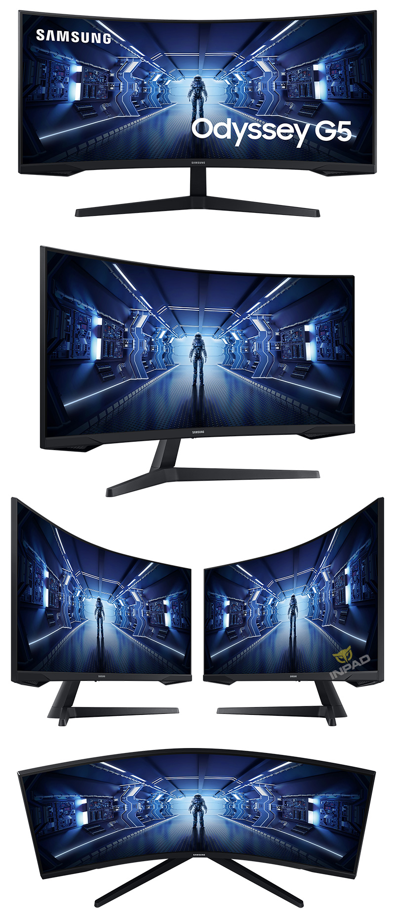 SAMSUNG三星 Odyssey G5 34吋 1000R 曲面螢幕_32吋以上液晶螢幕_★螢幕顯示器_螢幕|視訊|直播設備 | 硬派精璽線上購物網
