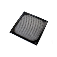 12公分鋁製風扇防塵濾網 黑 銀兩色