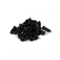 系統風扇專用螺絲 20顆裝 黑 鍍鎳兩色