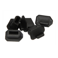 1394 母座防塵蓋 帶把5顆裝