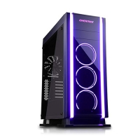 ENERMAX 安耐美 SABERAY RGB幻彩戰艦機殼 黑色