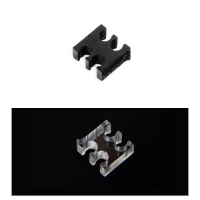 4PIN理線排 主機板4PIN 黑色 透明白