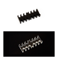 12PIN理線排 顯示卡6PIN+6PIN用 黑 透明白