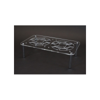 壓克力改裝品 單層雙12CM風扇散熱架