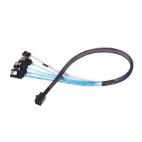 SilverStone 銀欣 CPS05 Mini-SAS 8643對SATA 7pin x4線材組