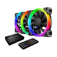 Cougar VORTEX RGB HPB 120 PWM風扇 12公分 三風扇含控制器