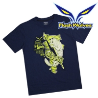 Flash Wolves 閃電狼 圖騰款短袖T恤 中性