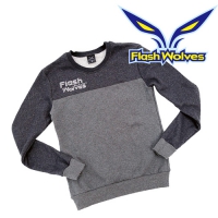 Flash Wolves 閃電狼 拼接大學T恤