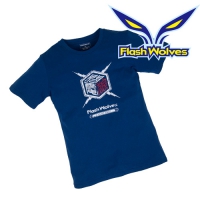 Flash Wolves 閃電狼 電狼封印款T恤 丈青色