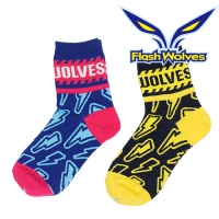 Flash Wolves 閃電狼襪子 (兩款一組)