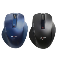 LEXMA M830R 無線藍光滑鼠 黑色 藍色