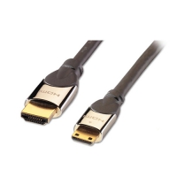 LINDY 鉻系列 HDMI 2.0公 to mini HDMI公 連接線 1m 2m 3m