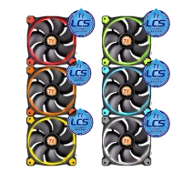 Thermaltake 曜越 Riing 14公分 高風壓水冷排風扇 6色可選