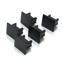RJ11 電話線插座防塵蓋 黑色5入
