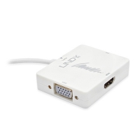 LINDY 主動式 USB3.1 TYPE-C TO HDMI/DVI/VGA 三合一轉接盒