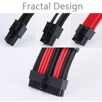 MJ cable Fractal Design 電源模組線24PIN 4+4PIN 6+2PIN 可客製