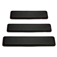 Ducky 雙層皮質護腕墊 紅色縫邊100% 80% 60%