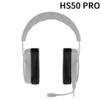 Corsair 海盜船 HS50 PRO 耳機專用替換耳罩 黑