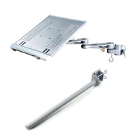 【套餐】LINDY 筆電人體工學長旋臂式支臂+C型夾鉗式支桿