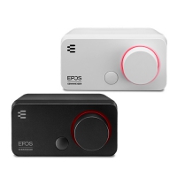 EPOS GSX 300 7.1虛擬環繞外接音效卡 黑色白色
