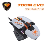 Cougar 700M EVO eSPORTS 電競光學滑鼠 白色