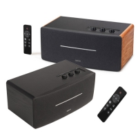 Edifier 漫步者 D12 無線藍牙喇叭 木紋 黑色