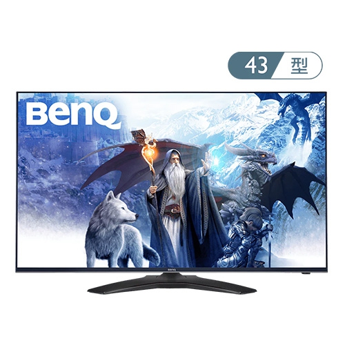 BenQ 4K HDR 43吋桌前娛樂大螢幕 D43-720