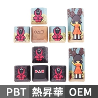 JI-Zun 吉尊 123木頭人 PBT熱昇華鍵帽組 5顆