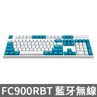 Leopold FC900RBT 藍牙雙模機械式鍵盤 薄荷藍 英文
