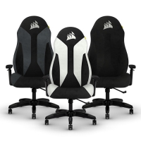Corsair 海盜船 TC60 RELAXED 電競椅 黑色 灰色 白色
