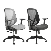 i-Rocks 艾芮克 T16人體工學椅 網椅 黑色 灰色