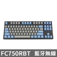 Leopold FC750R PD BT 藍牙雙模機械式鍵盤 藍灰色 英文