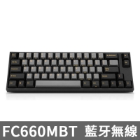 Leopold FC660MBT PD藍牙雙模機械式鍵盤 石墨金(黃字) 英文