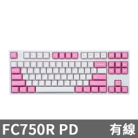 Leopold FC750R PD機械式鍵盤 RITA白粉色 英文