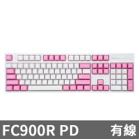 Leopold FC900R PD 機械式鍵盤 RITA白粉色 英文