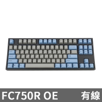 Leopold FC750R OE機械式鍵盤 OEM高 藍灰色 英文 4軸可選