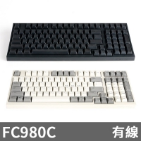 Leopold FC980C 靜電容鍵盤 黑灰 白灰 英文45g 30g