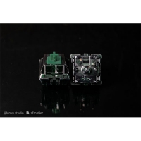 【END】Moyu.studio 哈迪斯軸 綠色軸心 5腳 線性 42g 廠潤/無潤 10入