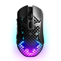 SteelSeries Aerox 9 Wireless RGB光學滑鼠 無線 黑色