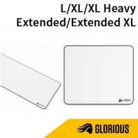 Glorious White 滑鼠墊 L ~ Extended XL