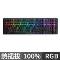 Ducky One 3 黑色 108鍵 100% RGB 機械式鍵盤 中文 英文